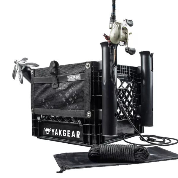 YakGear Kayak Angler Kit Crate - Basic