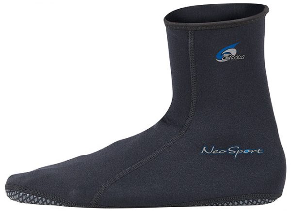 NeoSport 2mm HI-Top Neoprene Sock side view
