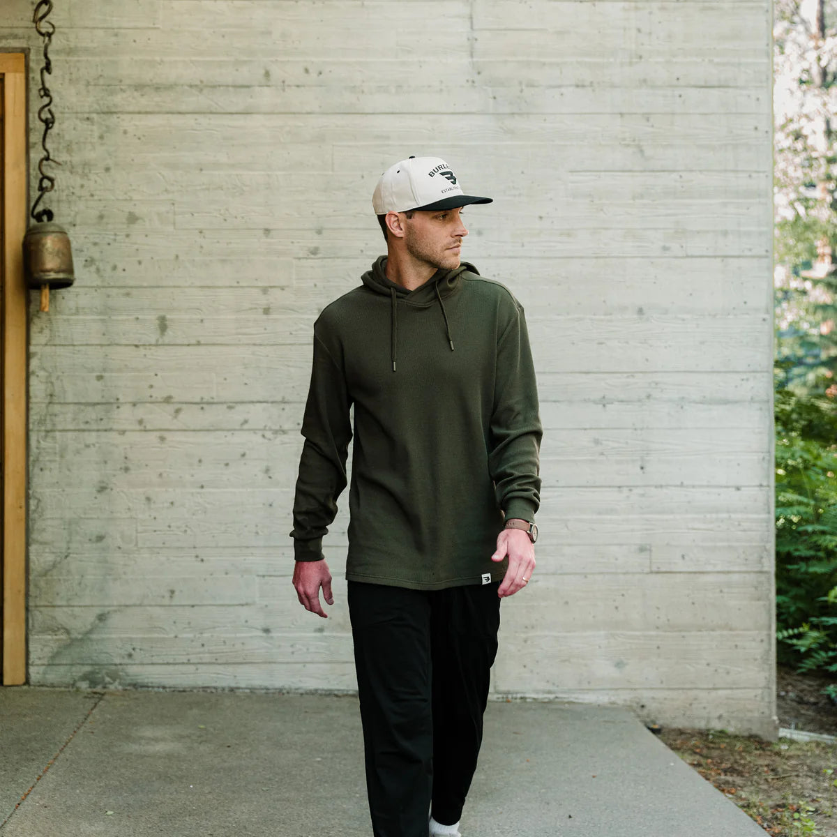 Thermal Hoodie - Mallard Green