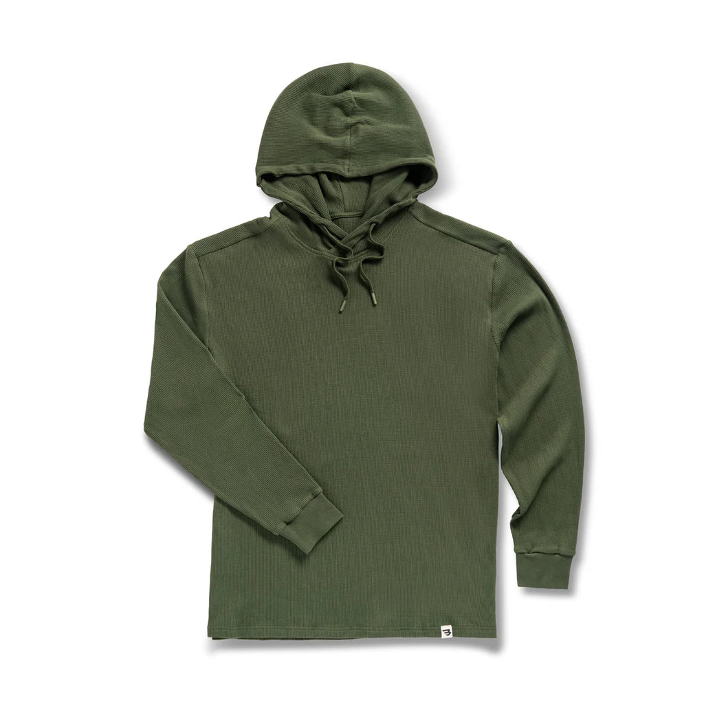 Thermal Hoodie - Mallard Green