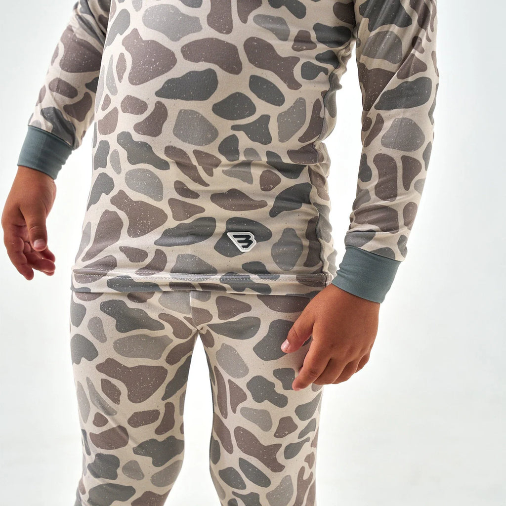 Youth Pajama Set - Classic Deer Camo