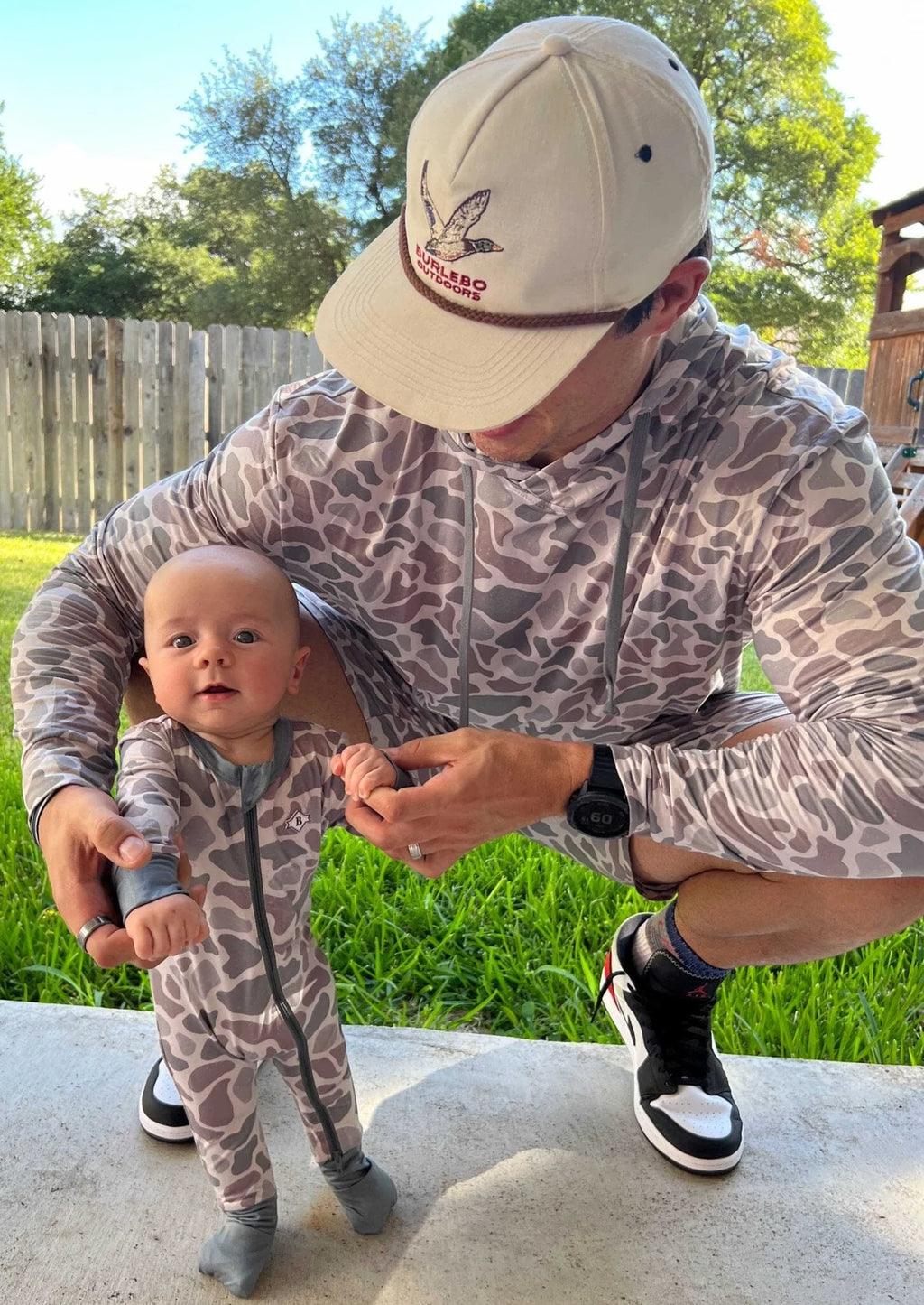 Baby Zip Up - Gauge Camo