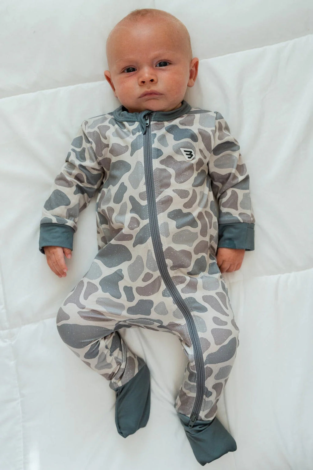 Baby Zip Up - Gauge Camo
