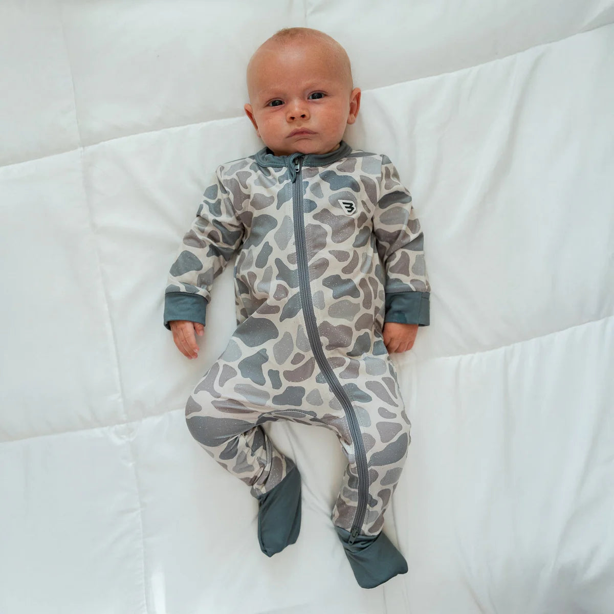 Baby Zip Up - Gauge Camo